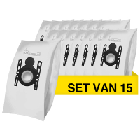 Aanbieding: Variant SI04/SI08 microvezel stofzuigerzakken 15 zakken (123schoon huismerk)  SDR06088