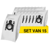Aanbieding: Variant SI04/SI08 microvezel stofzuigerzakken 15 zakken (123schoon huismerk) SDR06088 - 1