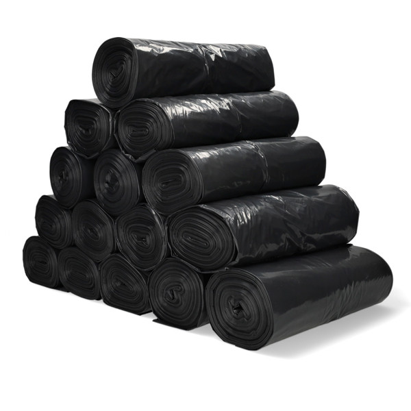 Aanbieding: Vuilniszakken 110 liter LDPE Grijs | 15 rollen - 15 zakken (123schoon huismerk) SDR06381 - 1
