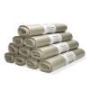 Aanbieding: Vuilniszakken 60 liter | 20 stuks | LDPE | Transparant | 123schoon (10 verpakkingen)