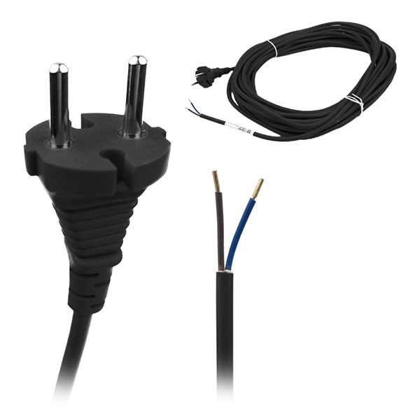 Aansluitsnoer 10 meter | Zwart (123schoon huismerk) SDR06649 - 1