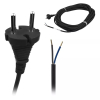 Aansluitsnoer 15 meter (2 x 1.00 mm²) | Zwart (123schoon huismerk) SDR06650 - 1