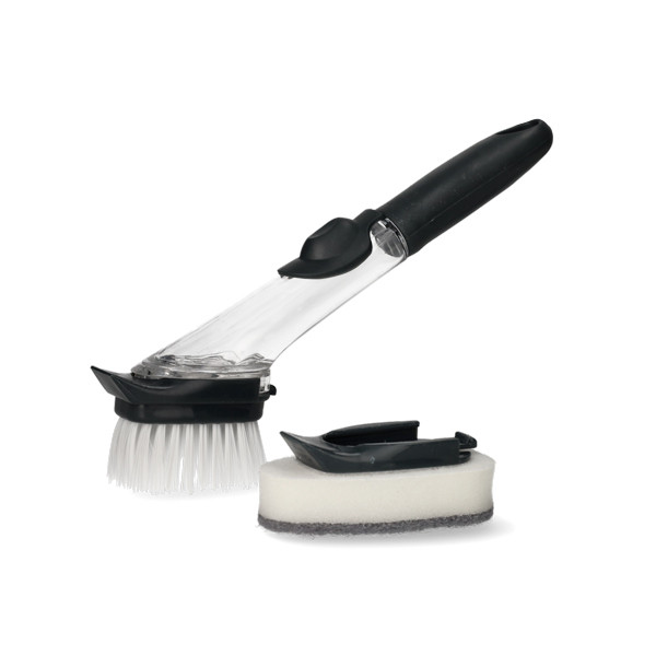 Afwasborstel Met Dispenser (123schoon huismerk) SDR06481 - 1
