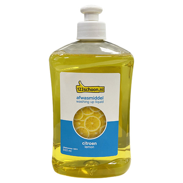 Afwasmiddel yellow sensation 500 ml (123schoon huismerk)  SDR06069 - 1
