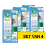 Aanbieding: Air Wick Freshmatic Houder + Navulling Cool Linen (4 stuks à 250 ml) SAI01107 - 1