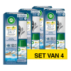 Aanbieding: Air Wick Freshmatic Houder + Navulling Turquoise Oase (4 stuks à 250 ml) SAI01111 - 1