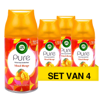 Aanbieding: Air Wick Freshmatic Island Mango Luchtverfrisser Navulverpakking (4 stuks à 250 ml) SAI01044