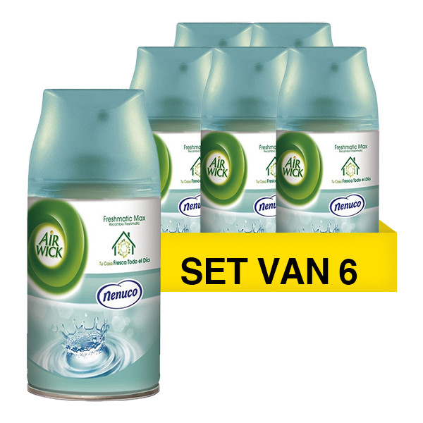 Aanbieding: Air Wick Freshmatic Max spray navulling Nenuco (6 stuks à 250 ml) SAI01009 - 1