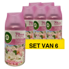 Aanbieding: Air Wick Freshmatic navulling Magnolia & Cherry Blossom (6 stuks à 250 ml)