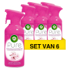 Aanbieding: Air Wick Pure Luchtverfrisser Aziatische Kersenbloesem (6 stuks à 250 ml)