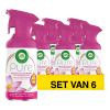 Aanbieding: Air Wick Pure Luchtverfrisser Essential Oil Lotus (6 stuks à 250 ml)