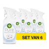 Aanbieding: Air Wick Pure Luchtverfrisser Katoen (6 stuks à 250 ml) SAI01042 - 1