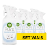 Aanbieding: Air Wick Pure Luchtverfrisser Katoen (6 stuks à 250 ml) SAI01042 - 1