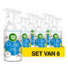 Aanbieding: Air Wick Pure Luchtverfrisser Katoen (6 stuks à 250 ml) SAI01042 - 1