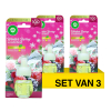 Aanbieding: Air Wick Aroma Diffuser Navulling Merry Berry (3 stuks à 19 ml) SAI01086 - 1