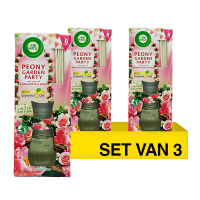 Aanbieding: Air Wick Geurstokjes Peony Garden Party (3 stuks à 42 ml)