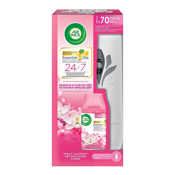 Air Wick Freshmatic Houder + Navulling Magnolia & Cherry (250 ml) SAI01108 - 1