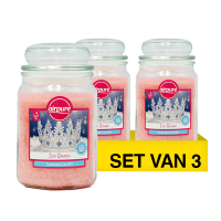 Aanbieding: Airpure Geurkaars Candle Jar Ice Queen (3 stuks à 510 g) SAI01074