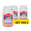 Aanbieding: Airpure Geurkaars Candle Jar Ice Queen (3 stuks à 510 g) SAI01074 - 1