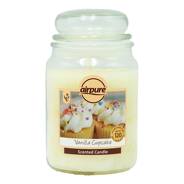 Airpure Geurkaars Candle Jar Vanilla Cupcake (510 g) SAI01081 - 1