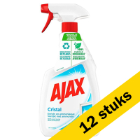 Ajax Aanbieding: 12x Ajax Cristal Glasreiniger spray (750 ml)  SAJ00061