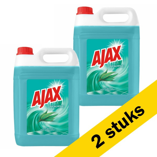 Ajax Aanbieding: 2x Ajax allesreiniger eucalyptus (5 liter)  SAJ00039 - 1