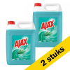 Aanbieding: 2x Ajax allesreiniger eucalyptus (5 liter)