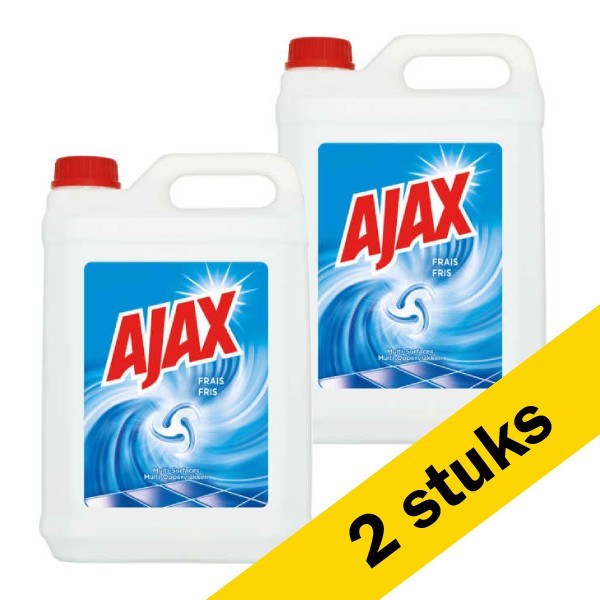 Ajax Aanbieding: 2x Ajax allesreiniger fris (5 liter)  SAJ00041 - 1