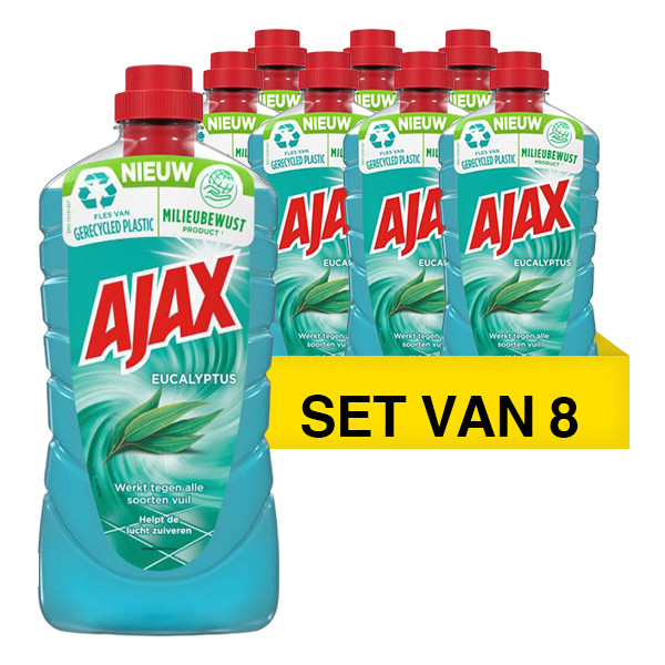 Ajax Aanbieding: 8x Ajax allesreiniger eucalyptus (1000 ml)  SAJ00027 - 1
