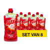 Aanbieding: 8x Ajax allesreiniger rode bloem (1000 ml)