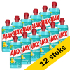 Aanbieding: Ajax allesreiniger Mediterranean - Lagoon Flowers (12 flessen van 1 liter)