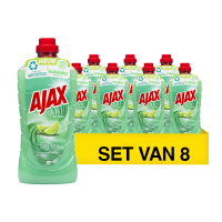 8 flessen á 1 liter