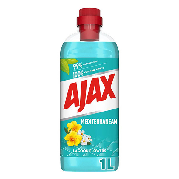 Ajax allesreiniger Mediterranean - Lagoon Flowers (1 liter)  SAJ00058 - 1