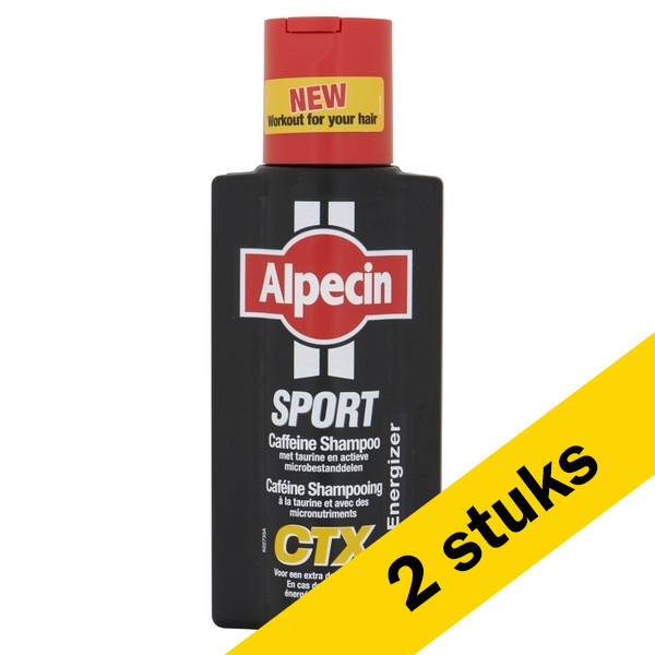 Alpecin Aanbieding: 2x Alpecin Sport CTX shampoo (250 ml)  SAL01020 - 1
