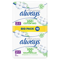 Always Cotton Protection Maandverband Long (54 stuk)  SAL01106