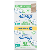 Always Cotton Protection Maandverband Normal (22 stuk)  SAL01108