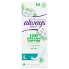 Always Dailies Cotton Protection Inlegkruisjes Large (24 stuks) SAL01034 - 1