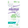 Always Dailies Cotton Protection Inlegkruisjes Large (32 stuks)