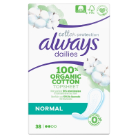 Always Dailies Cotton Protection Inlegkruisjes Normal (38 stuks)  SAL01032