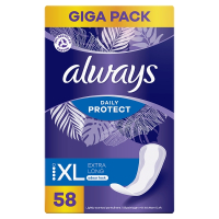 Always Daily Protect Odour Block Technologie Extra Long Inlegkruisjes (58 stuks)  SAL01050