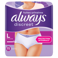 Always Discreet Incontinentiebroekjes Lage Taille Large  (11 stuks)  SAL01066