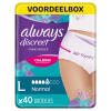 Always Discreet Incontinentiebroekjes Normal Large (40 stuks) SAL01070 - 1