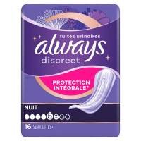 Always Discreet Protection Incontinentieverband Nacht (16 stuks)  SAL01092