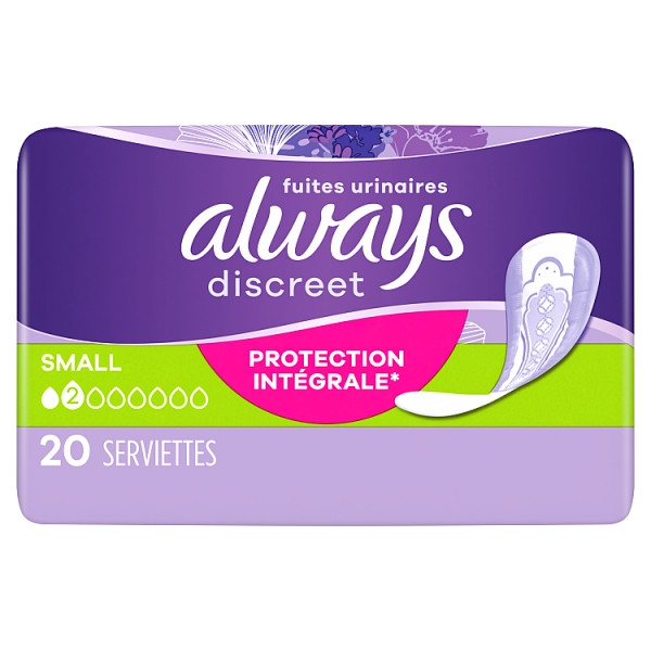Always Discreet Protection Incontinentieverband Small (20 stuks)  SAL01096 - 1