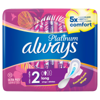 Always Platinum Long Vleugels Maandverband Maat 2 (10 stuks) SAL00158