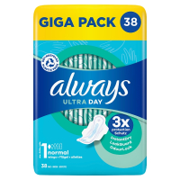 Always Ultra Day Maandverband Normal Giga Pack (38 stuks)  SAL01102