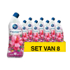 Aanbieding: Ambi Pur Active Toiletgel Pink Hibiscus (8 flessen - 750 ml)