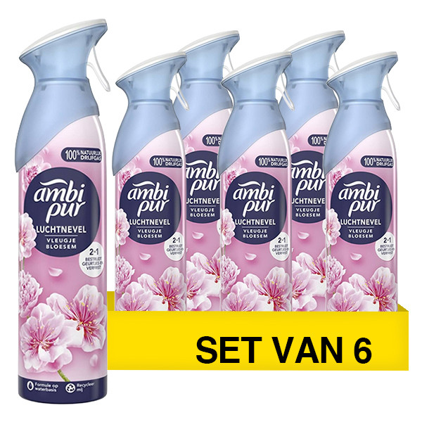 Aanbieding: Ambi Pur Luchtverfrisser Blossom (6 stuks à 185 ml) SAM00124 - 1