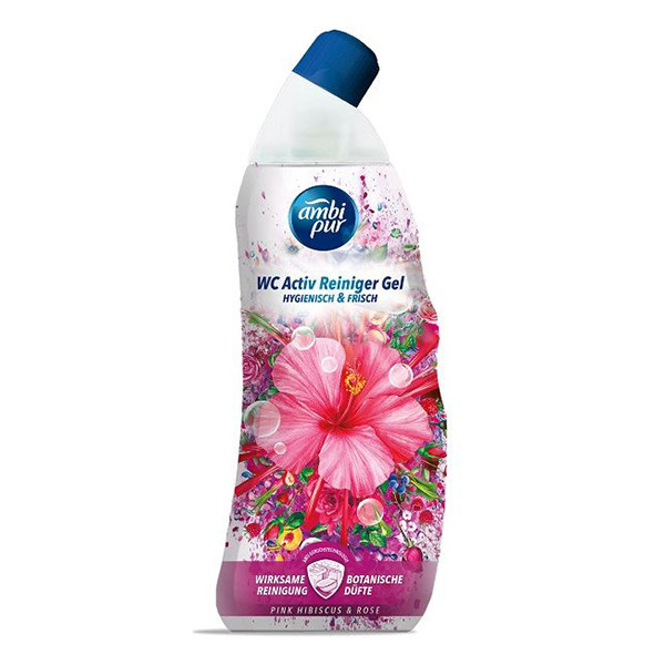 Ambi-Pur Ambi Pur Active Toiletgel Pink Hibiscus (750 ml)  SAM00049 - 1