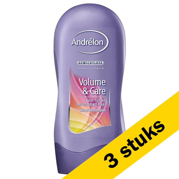 Andrelon Aanbieding: 3x Andrélon Volume & Care conditioner (300 ml)  SAN00153 - 1